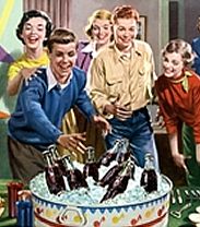 1953 Poster Showing Teens At A Party